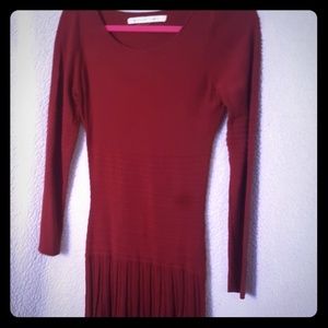 Red Fitted Dress